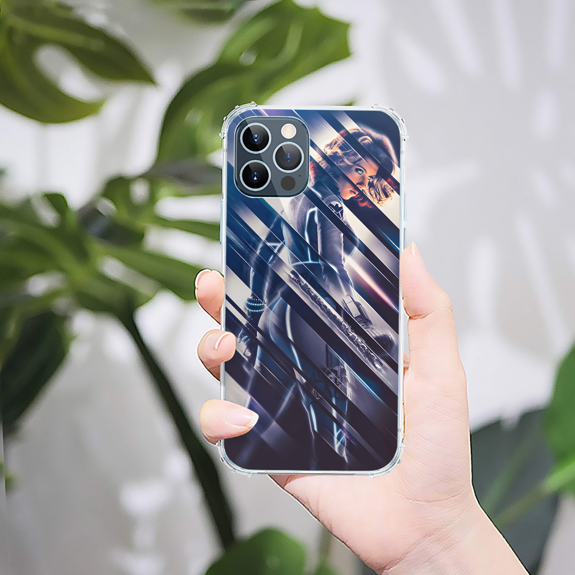 （画像用） アベンジャーズ The Avengers 【iPhone 12シリーズ対応】透明スマホケース（クリアソフトケース）